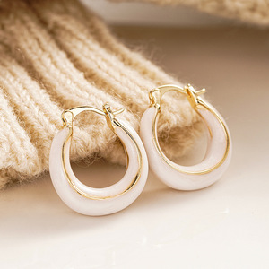 Metal Oil Painting Shimmer Ear <b>Cuff</b> Minimal Elegant Fairy Style Daily Wear Jewelry Modern Fashion <b>Earrings</b> - Product Image 2