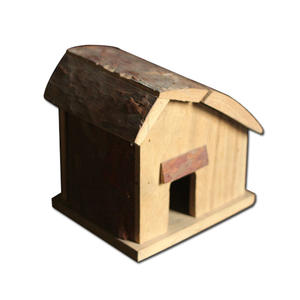 Moderne Creatieve Handgemaakte Dennenhouten Vogelhuis Outdoor Groothandel Model Klein Vogelnest Voor Wilde Vogels Rust Fokken Multiplex Boom - Product Image 4