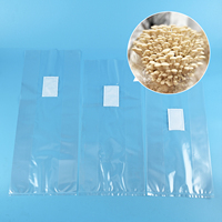 Sacs de culture de champignons huîtres en grains PP avec patch filtrant 0,2 micron 60-80 microns, autoclavables, pour la culture de substrat, vente en gros