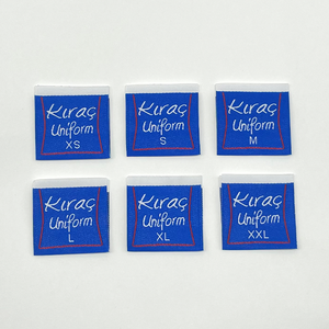 Logotipo privado personalizado, etiqueta de tela para ropa, logotipo de diseño, etiqueta tejida impresa, etiqueta tejida sin cantidad mínima de pedido - Product Image 5