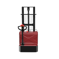 Gerbeur électrique surélevé Yangzi, capacité de charge 1500 kg, hauteur de levage 2900 mm, commande par courant continu, chariot élévateur