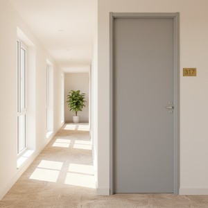 Aislamiento Acústico de 55dB, MDF Compuesto, Madera Sólida, Pintura Ecológica a Base de Agua, Tipo T, Triple Sellado, Diseño Minimalista Personalizado, Hotel Boutique - Product Image 4