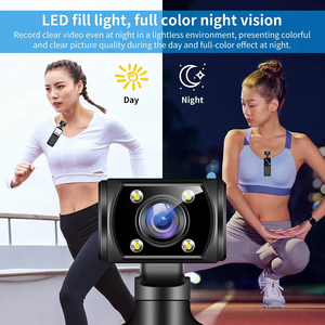 2025 mặt hàng mới 180 độ xoay ống kính mini bỏ túi chống rung 4G vlog máy ảnh 4K máy ảnh thể thao để chụp ảnh - Product Image 6