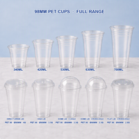 Gobelets modernes en plastique PET transparents et résistants, à bord argenté, avec logo personnalisé, pour usage à froid, mariages et fêtes