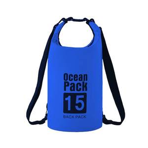 Ocean Pack Mochila impermeable de 15L, bolsa flotante para exteriores, para rafting, almacenamiento de viaje - Product Image 1