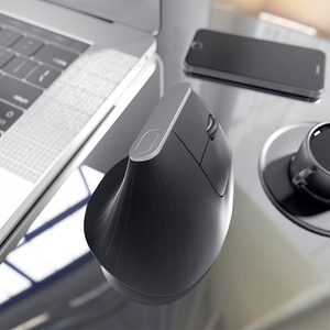 Modo BT dual Ergonómico RGB Ratón inalámbrico <span class=keywords><strong>vertical</strong></span> Tipo-c Carga USB 2,4G Ratón óptico para oficina de computadora portátil - Product Image 5