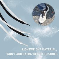 Lacets de remplacement plats et fins en polyester de 5 mm pour baskets On Cloud