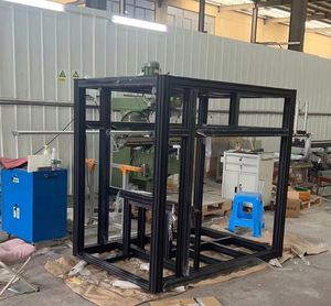 โปรไฟล์อลูมิเนียมอุตสาหกรรม OB3030N1 T5 Temper ร่องซีลด้านเดียว N1 T Track V Slot Extrusion พร้อมบริการตัด - Product Image 4