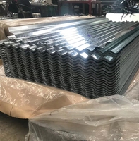 Tôle de toiture en acier au zinc Panneau de fer galvanisé Jauge 28 Rouleau de tôle Étain Matière première Toiture durable