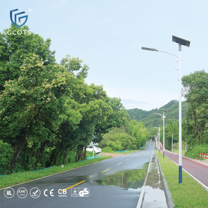 Farola Solar Dividida de Alta Calidad, Aluminio Fundido a Presión, 12.8V, LEDs de Alto Brillo, 40W 60W 80W 100W para Carreteras SL-XS 30w - Product Image 1