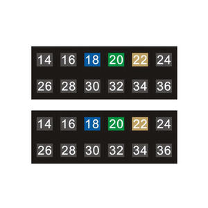 Termômetro adesivo personalizado para aquário, termômetro de cristal líquido - Product Image 3