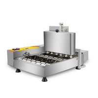 Mesin Pembuat Donat Mini Otomatis, Mesin Pembuat Donat Stainless Steel 304