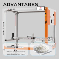 Imprimante 3D à granulés de matériaux recyclés, technologie FGF, machine d'impression granulaire grand format industrielle, système d'extrusion à haut débit