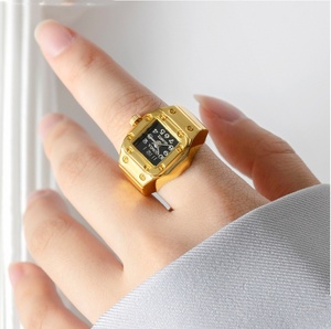 BM Wholesale Fashion Jewelry Quartz <strong>Watch</strong> <strong>Ring</strong> <strong>Watches</strong> for Women Finger - Product Image 4