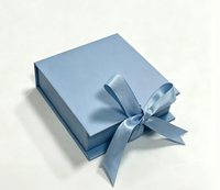 Boîte cadeau rigide magnétique de luxe personnalisée, écologique, recyclable, faite à la main, avec estampage à chaud et ruban, design réutilisable pour cosmétiques et mariages