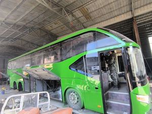 Yu tong thứ hai tay xe buýt sang trọng hai tầng 53 55 chỗ ngồi sử dụng xe buýt với nhà vệ sinh facili để bán - Product Image 5