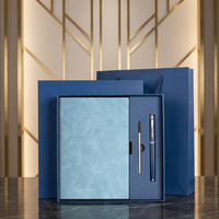 Ensemble cadeau de carnet A5 de qualité supérieure à prix bas, carnet à couverture souple personnalisé, stylo, boîte cadeau