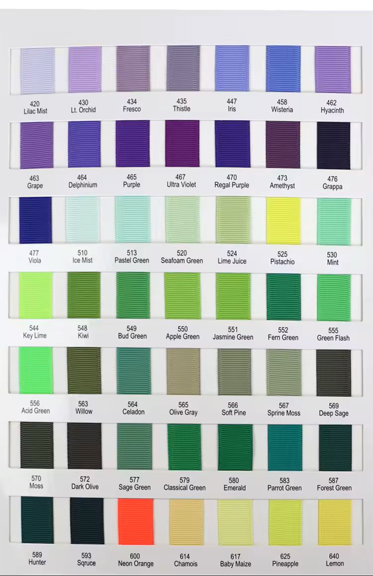 Carte de couleurs 03