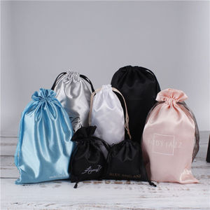 Sacs à poussière en tissu de <span class=keywords><strong>coton</strong></span> sergé personnalisé à cordon de serrage pour sacs à main de luxe sac à poussière à rabat en <span class=keywords><strong>coton</strong></span> <span class=keywords><strong>blanc</strong></span> pour vêtements - Product Image 6