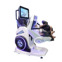 Jeux de combat Machine d'arcade de jeu virtuel Vr Simulation de vol réalité virtuelle 9D Vr simulateur de cabine de vol