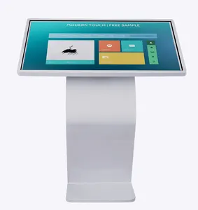 Type K Vorm 65 Inch Reclame Speler Touchscreen Kiosk Horizontale Digitale Bewegwijzering Led Displays Voor Winkelmerk