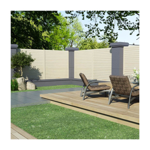 Clôture <span class=keywords><strong>en</strong></span> aluminium noir, lames horizontales <span class=keywords><strong>en</strong></span> aluminium, clôture de <span class=keywords><strong>jardin</strong></span> <span class=keywords><strong>en</strong></span> métal, panneaux de clôture, poteaux, clôture d'intimité <span class=keywords><strong>en</strong></span> aluminium - Product Image 4
