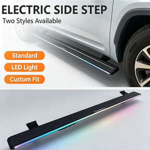 MASSAIT - Estribos Laterales Retráctiles Eléctricos Originales para Land Rover <span class=keywords><strong>Defender</strong></span> 90, Modelos 2003-<span class=keywords><strong>2022</strong></span>, Kits 110 130 - Product Image 2