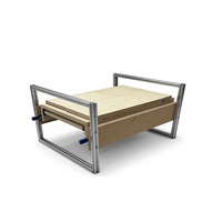 Table de coffre de voiture coulissante en contreplaqué de 18 mm pour camping en plein air, pique-nique, stand de vente mobile, poste de travail pour photographe