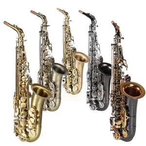 <span class=keywords><strong>Saxophone</strong></span> <span class=keywords><strong>alto</strong></span> oriental professionnel de haute qualité avec finition en laiton laqué or, résistant à la rouille, modèle WIDEN WAS-800 - Product Image 1