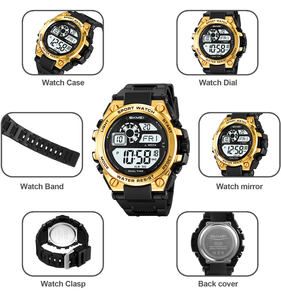 Montre de sport numérique SKMEI 2318 pour l'escalade, la course à pied et le fitness, avec options de couleurs, résistante à l'<span class=keywords><strong>eau</strong></span> 50 m - Product Image 4