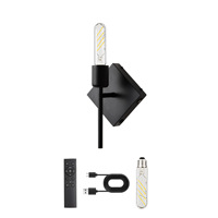 Lampe murale sans fil alimentée par batterie rechargeable, adaptée aux salons, aux têtes de lit de chambre à coucher, commande tactile et à distance
