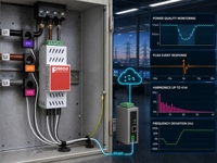 Medidor de Energía Bidireccional Trifásico PA300 para Riel DIN, RS485 Modbus RTU, 600A CT, para Inversor Solar, ESS Híbrido, Exportación Cero