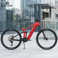 Vélo électrique en fibre de carbone Ebike EM10 Bafang M560 Moteur central 48V15Ah 12 vitesses Vélo électrique et Bicicleta Electrica