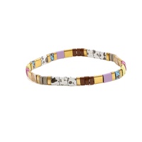 En gros Miyuki Tila Perlé pour Bracelet pour Femmes Classique Bohème Coloré Élastique D'été Plage Surf Boule-Forme Bijoux