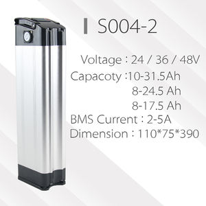 Batterie de vélo électrique Silver Fish E-Bike 24v 36v 48v 10ah 15ah 17.5ah 20ah 25ah 1000W Lithium-ion <span class=keywords><strong>18650</strong></span> Pack de batterie pour vélo électrique - Product Image 2