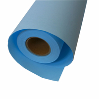 Rollos de papel de plotter de ingeniería A0 A1 A2 TAMAÑO 50 yardas 80gsm Inyección de tinta azul de dos caras/Descuento a granel compatible con láser