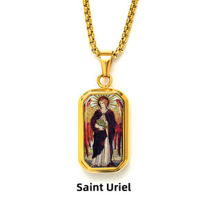 GIVELUCK Ciondoli Portafortuna di San Uriele, Serie Angeli, Accessori per Guarigione Spirituale - Product Image 6