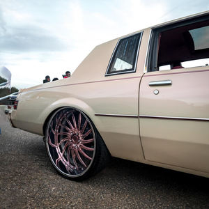 Jantes RCSR personnalisées en aluminium forgé à profil profond de 22, 24, 26 pouces, à <span class=keywords><strong>grand</strong></span> rebord, chromées, argentées, dorées, brossées pour Chevy Oldsmobile - Product Image 3