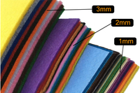 Échantillons gratuits de vente chaude 100% rouleaux de tissu feutre non tissé en polyester