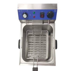 Équipement <span class=keywords><strong>de</strong></span> cuisine commercial Marmite à frire en acier inoxydable Marmite à friteuse électrique 8L pour la friture <span class=keywords><strong>de</strong></span> frites et <span class=keywords><strong>de</strong></span> <span class=keywords><strong>poulet</strong></span> - Product Image 6