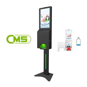 Trong Nhà Cờ Phiên Bản Kỹ Thuật Số Biển Hiển Thị Nước Rửa Tay <span class=keywords><strong>Kiosk</strong></span> Cảm Ứng Miễn Phí Thường Vụ Điện Tử Tự Động Hand Sanitizer Dispenser - Product Image 1