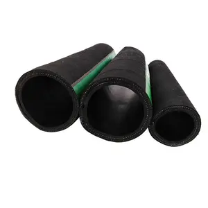 2 inch rubber waterafvoer slang/zwarte kleur met textiel koord waterslang filippijnen