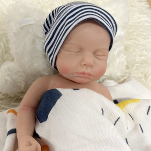 <span class=keywords><strong>Loulou</strong></span> ตุ๊กตาทารกแรกเกิดขนาด13นิ้วทำจากซิลิโคนแพลตตินัมพิมพ์ลายทั้งตัวแล้วของขวัญสำหรับทารกแรกเกิด - Product Image 1