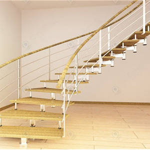 <span class=keywords><strong>Escalier</strong></span> de style moderne Prima, pour l'entrée intérieure, <span class=keywords><strong>avec</strong></span> garde-corps en verre, facile à installer - Product Image 6