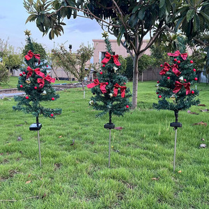 Luces Solares para Árbol de Navidad, IP65 Impermeables, 75 cm de Altura, Decoración para Jardín Exterior con 8-12 Horas de Iluminación - Product Image 4