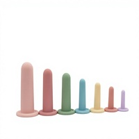FST 6-teiliges Körpersicheres Silikon Wasserdichtes Anal-Trainingsset Beckenbodentrainer Butt Plugs mit Kraftvoller Saugkraft Ergonomisch Konisch