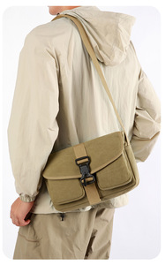 Wholesale Men's Crossbody <b>Backpack</b> New Large Capacity Business Casual Shoulder Bag Stylish Fashion Design - Product Image 6