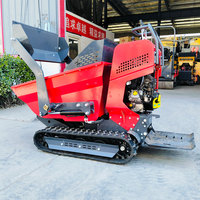 VOLNOS moteur à essence diesel motorisé 6.5hp chenille mini dumper 500kg diesel pièces camion