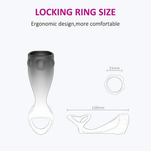 Cincin Penis Tahan Lama Ejakulasi Ereksi Cock Ring Penis untuk Pria Pembesar Masturbasi Mainan Seks untuk Pria Gay Dewasa - Product Image 6