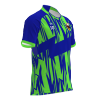 Camiseta de Fútbol Personalizada de Secado Rápido de Alta Calidad de Fábrica Ystar, Camiseta de Fútbol Vintage Sublimada, Camiseta de Equipo con Logotipo Personalizado